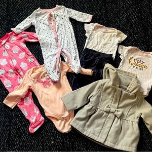 Baby bundle sizes 0-6 months